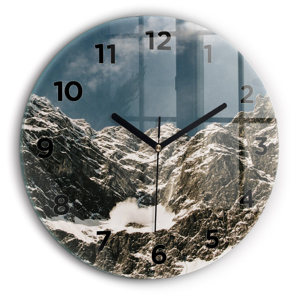 Monts Watzmann Horloge ronde 60 cm