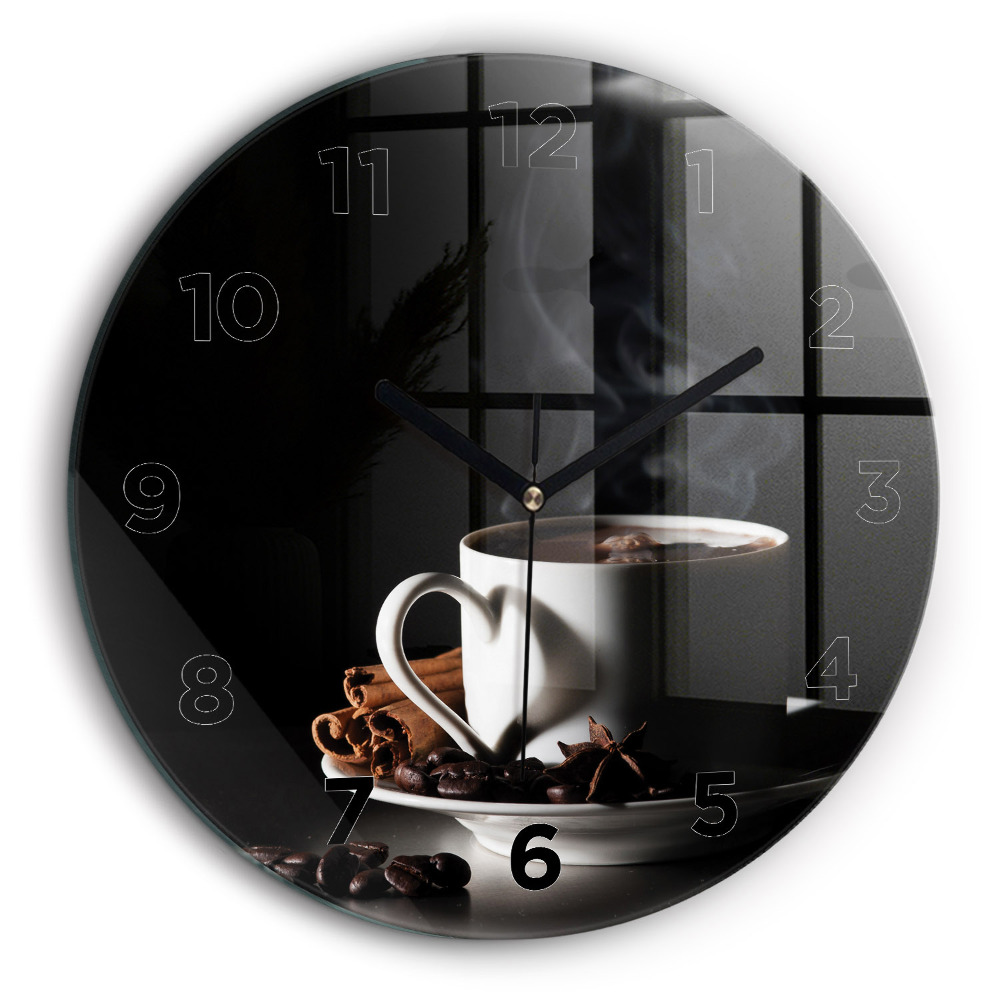Tasse de café Horloge ronde 60 cm