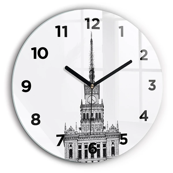 Palais de la culture et des sciences Horloge ronde 60 cm