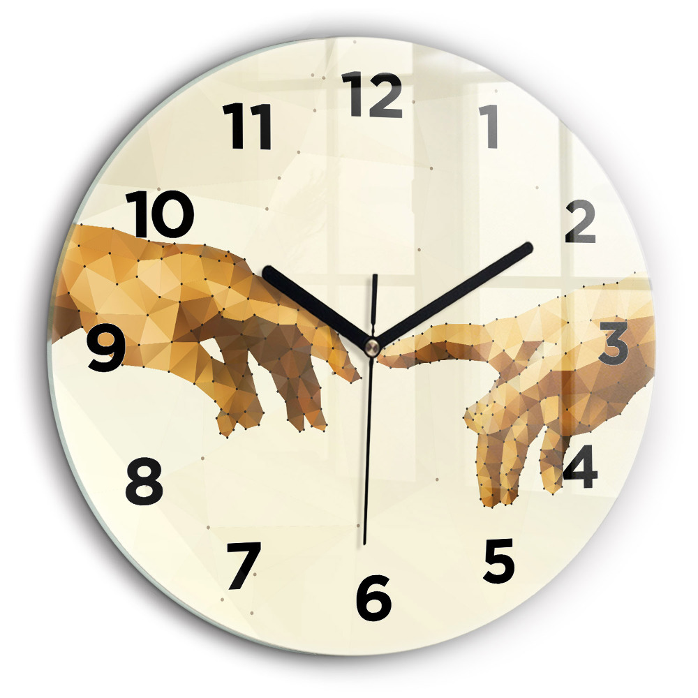 Création d'Adam Horloge ronde 60 cm