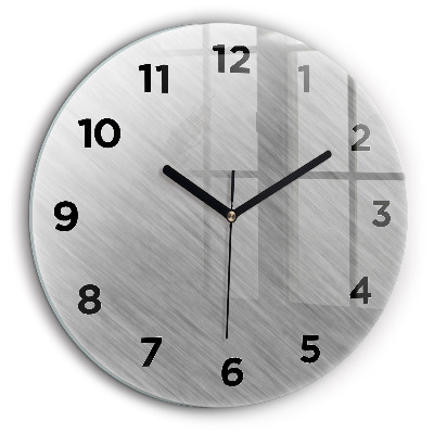 Mur en métal Pendule murale ronde 60 cm