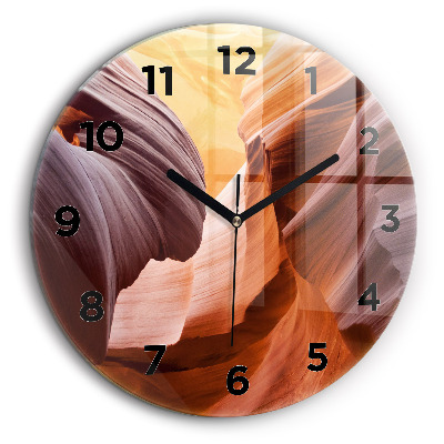Canyon d'Antilope Horloge ronde 60 cm