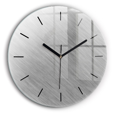 Pendule murale ronde 60 cm Mur en métal