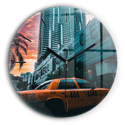Horloge ronde murale 60 cm Miami, Floride