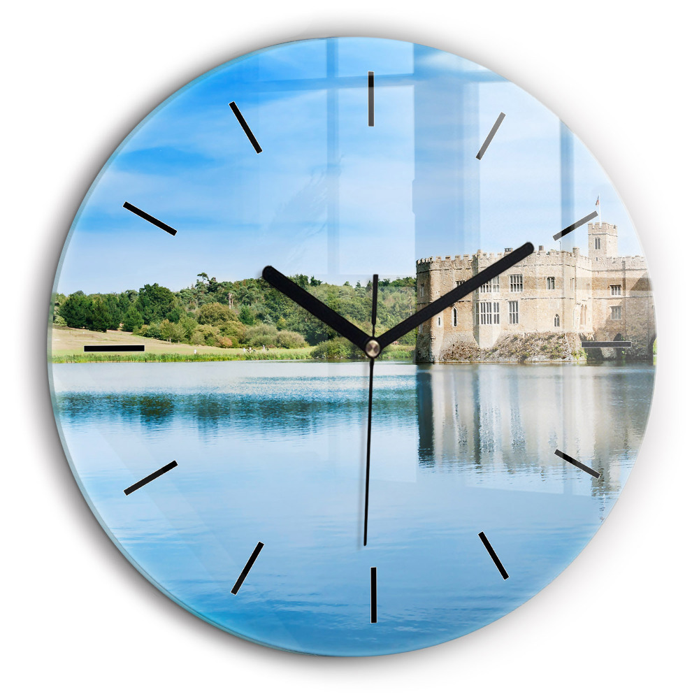 Horloge ronde murale 60 cm Château de Leeds