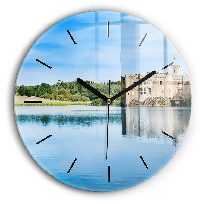 Horloge ronde murale 60 cm Château de Leeds