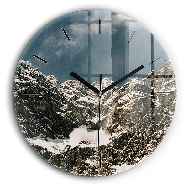 Horloge ronde 60 cm Monts Watzmann