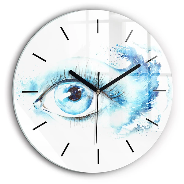 Horloge ronde murale 60 cm Œil marin