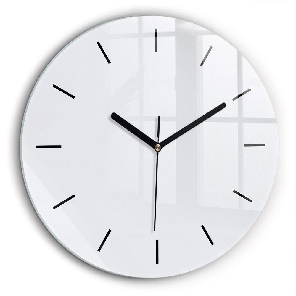 Horloge ronde 60 cm Blanc