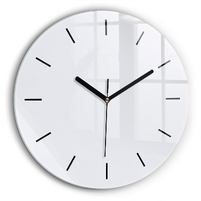 Horloge ronde 60 cm Blanc